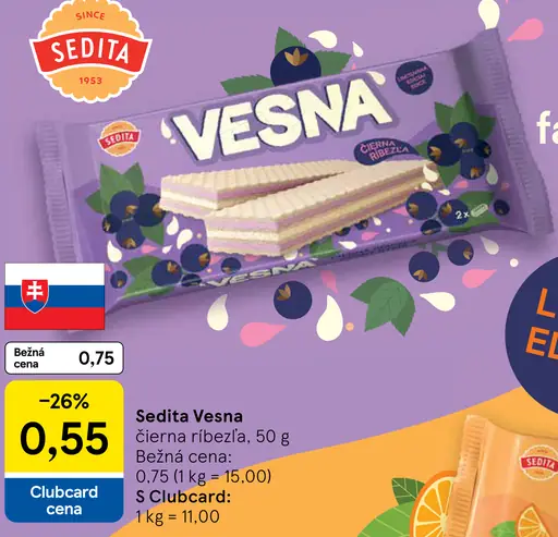 Sedita Vesna čierna ríbezľa