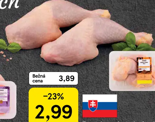 Tesco kuracie stehná celé
