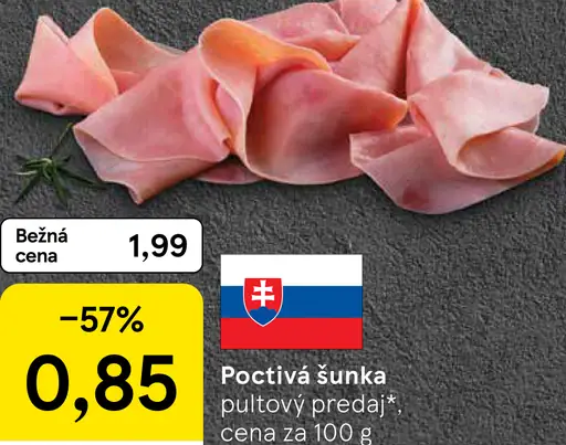 Poctivá šunka