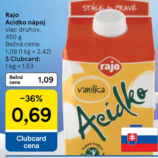 Rajo Acidko nápoj