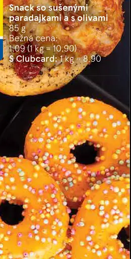 Snack so sušenými paradajkami a s olivami
