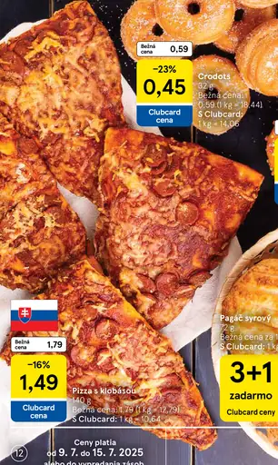Pizza s klobásou