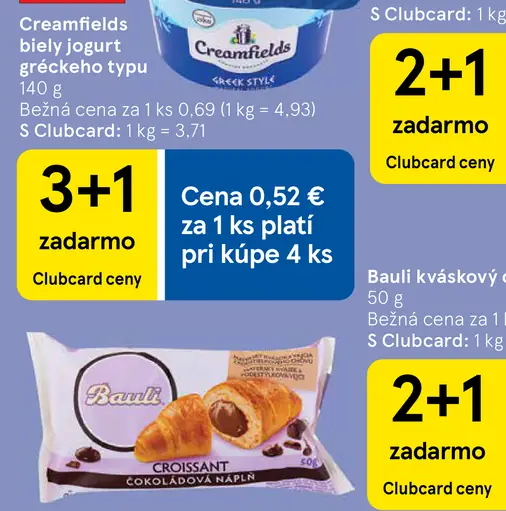 Creamfields Greek Style jogurt biely