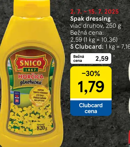 Spak dressing