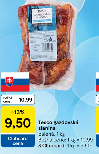Tesco Gazdovská slanina