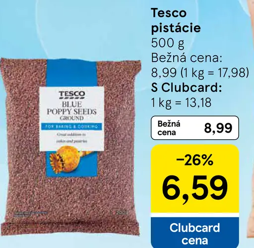 Tesco mak mletý