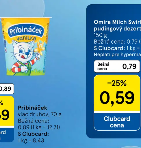 Pribináček Vanilka