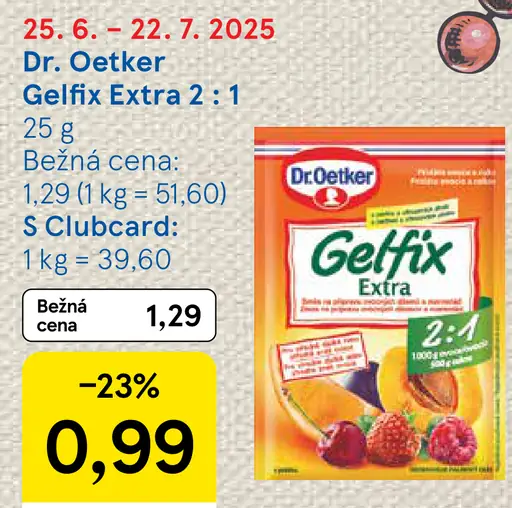 Dr. Oetker Gelfix Extra 2: