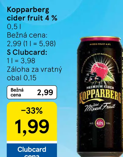 Kopparberg cider fruit