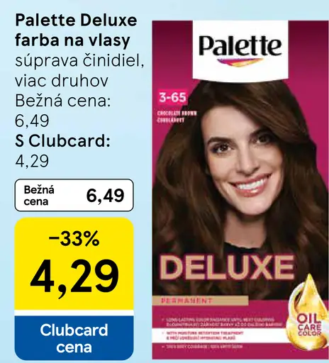 Palette DELUXE farba na vlasy