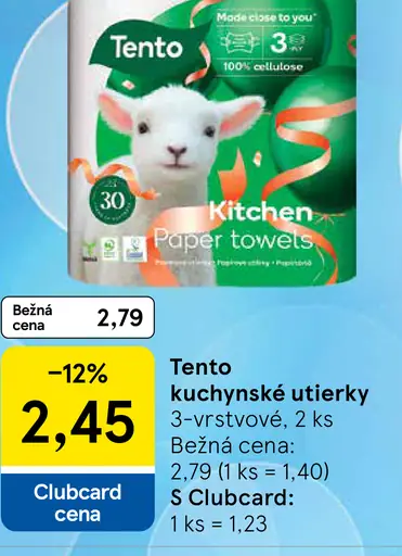 Tento kuchynské utierky