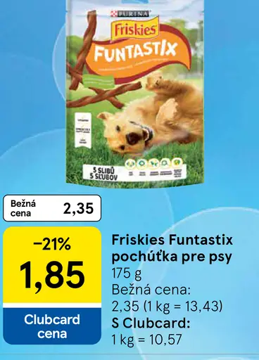 Friskies Funtastix krmivo pre psov