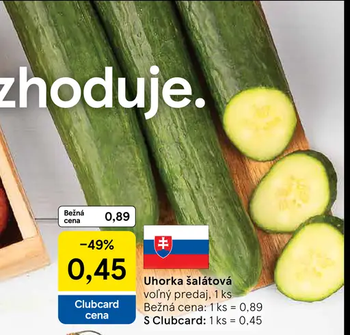Uhorka šalátová