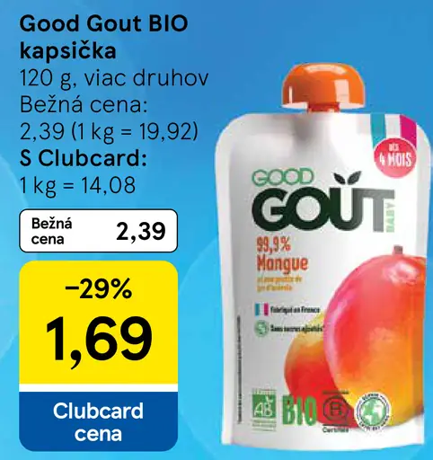 Good Gout BIO kapsička