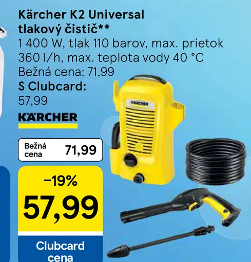 Kärcher K2 Universal tlakový čistič