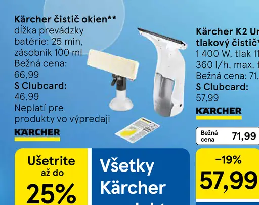 Kärcher čistič okien