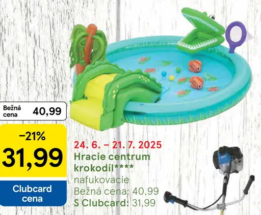 Hracie centrum krokodíl