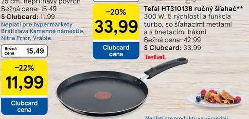 Tefal HT310138 ručný šľahač