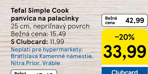Tefal Simple Cook panvica na palacinky