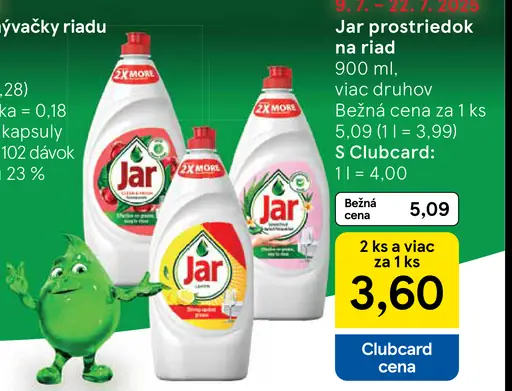 Jar prostriedok na riad