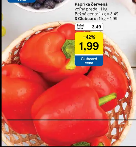 Paprika červená