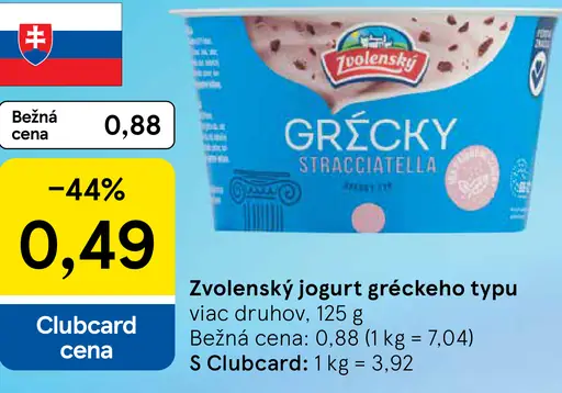 Zvolenský jogurt gréckeho typu