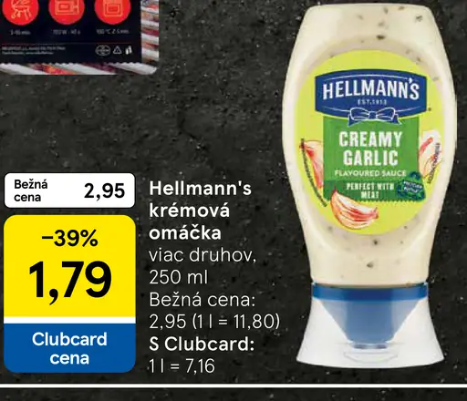 Hellmann's krémová omáčka