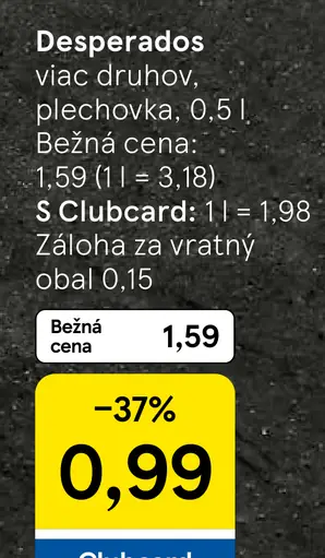 Desperados plechovka