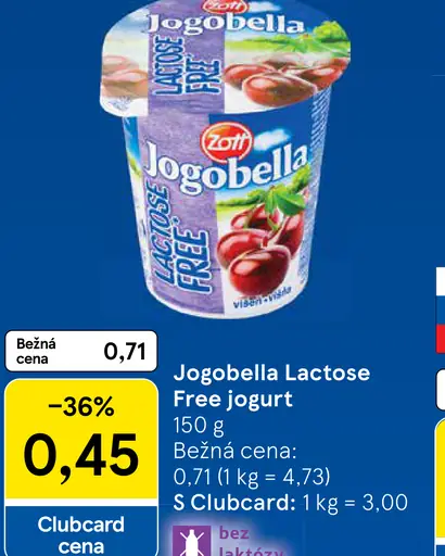 Jogobella Lactose Free jogurt