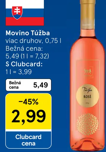 Movino Túžba viac druhov