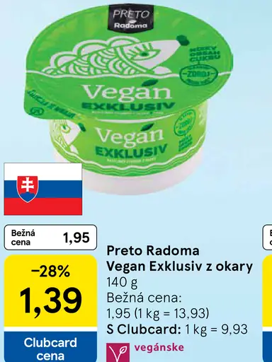 Preto Radoma Vegan Exkluziv z okary