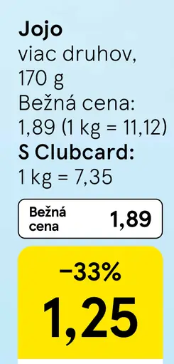 Jojo kyslé želé