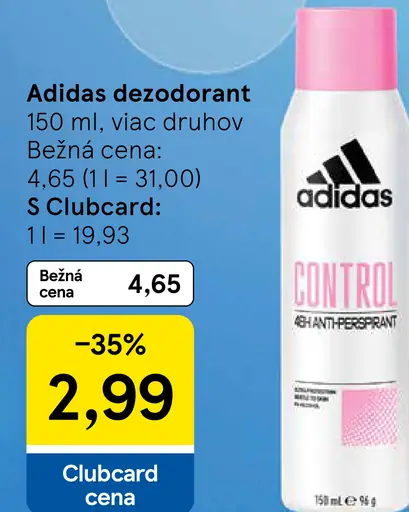 Adidas dezodorant