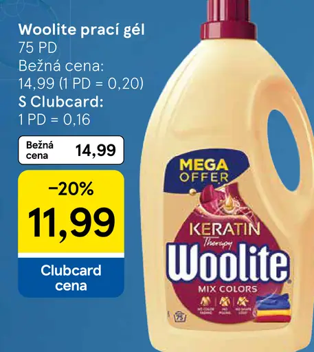 Woolite prací gél
