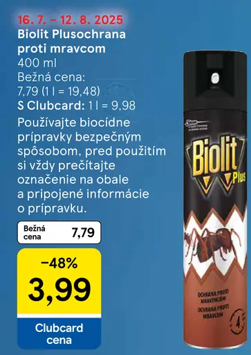 Biolit Plus ochrana proti mravcom