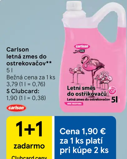 Carlson letná zmes do ostrekovačov