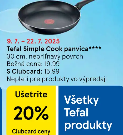 Tefal Simple Cook panvica