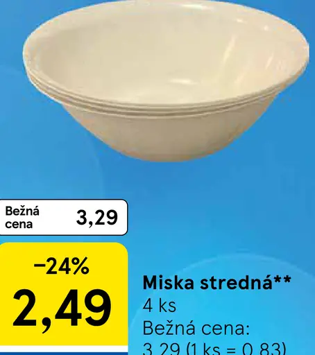 Stredná miska