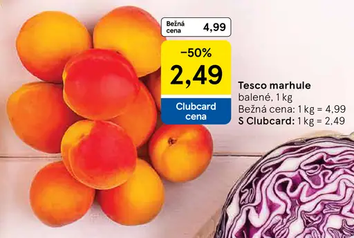 Tesco marhule