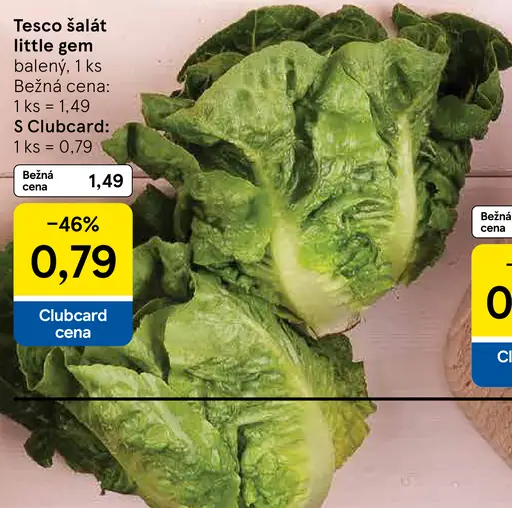 Tesco šalát Little Gem