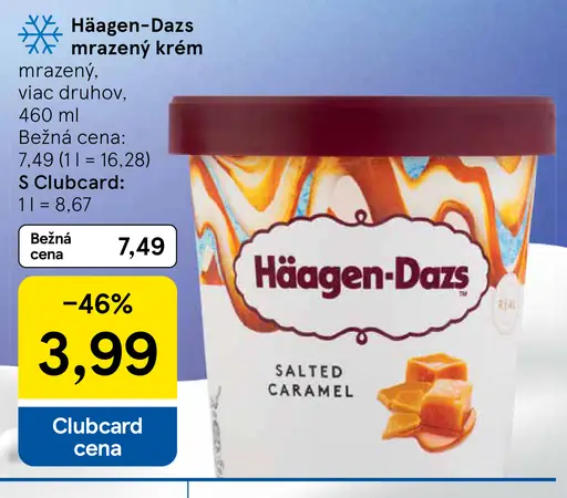 Häagen-Dazs mrazený krém
