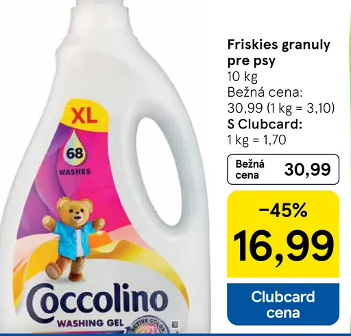 Coccolino prací gél