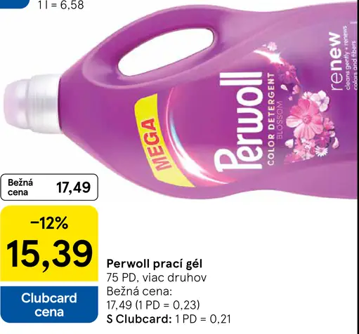 Perwoll prací gél