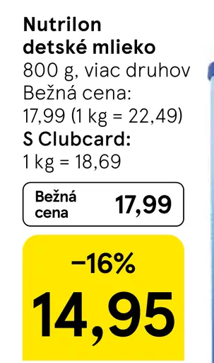 Nutrilon detské mlieko