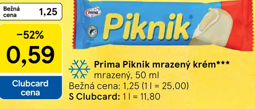 Prima Piknik Mrazený krém