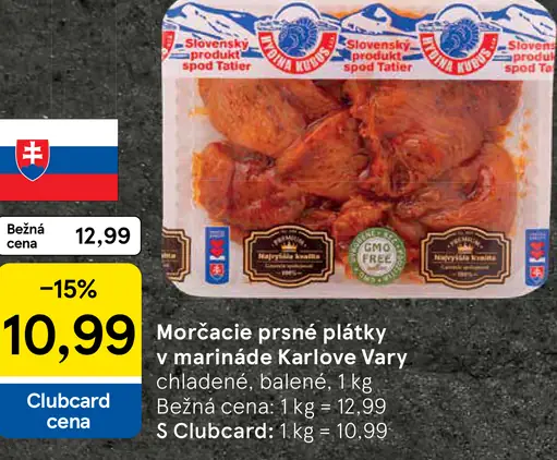 Morčacie prsia plátky Karlove Vary