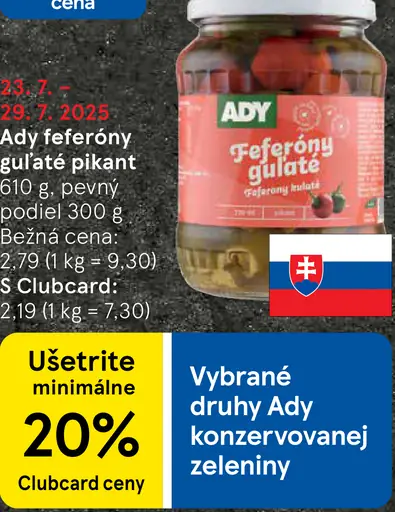 Ady Feferóny guľaté pikant