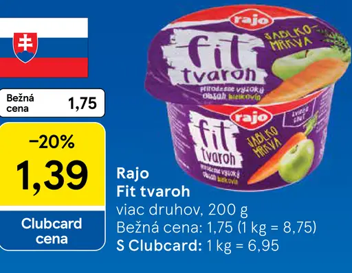 Rajo Fit tvaroh
