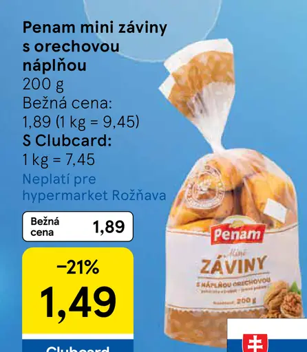 Penam mini záviny