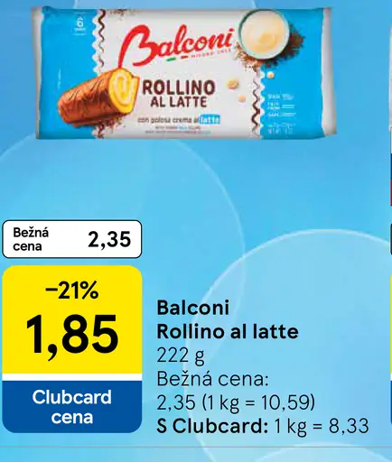 Balconi Rollino al latte